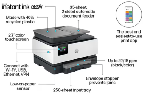 HP OfficeJet Pro 9125e Driver Download